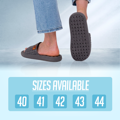 Moderna Brown Bath Slippers