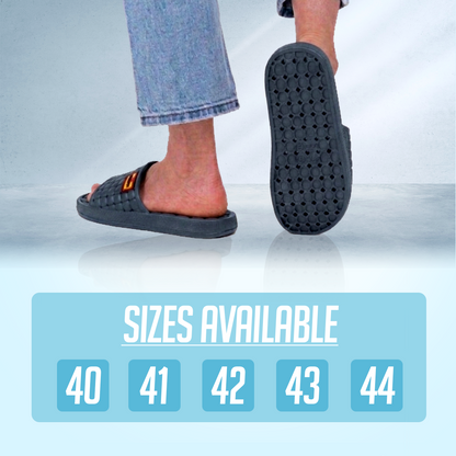 Moderna Blue Bath Slippers