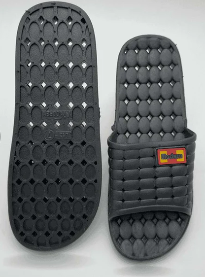 Moderna Black Bath Slippers